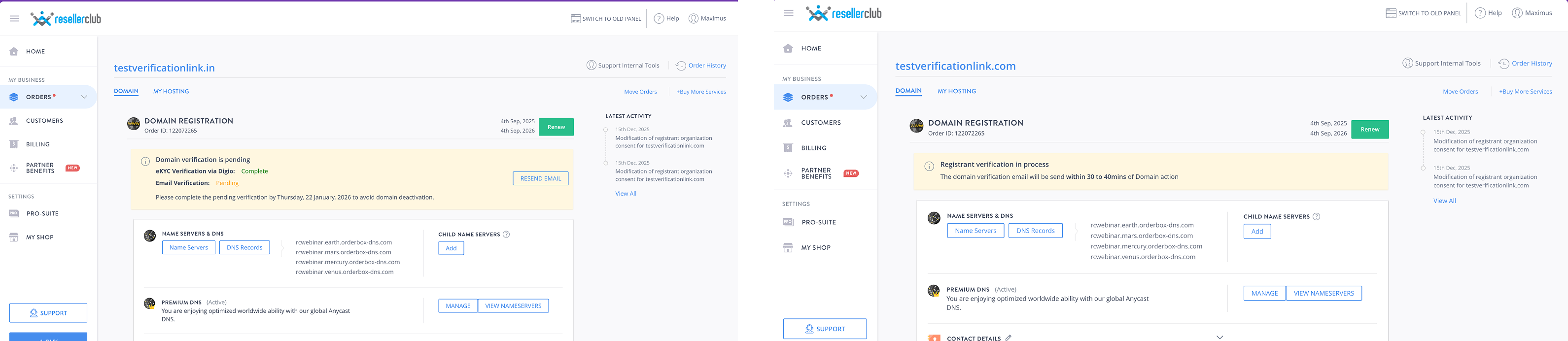 Verification in Process